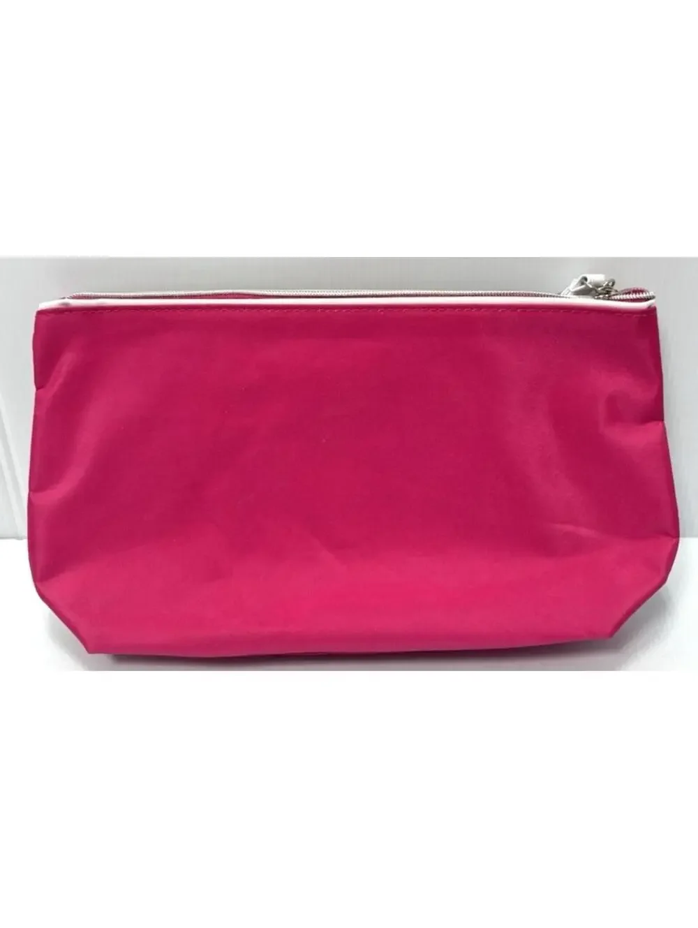 Lancôme Paris Cosmetic Bag Makeup Pouch Pink Eiffel Tower Travel Case New